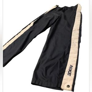 Nike vintage tear away track pants XL blue